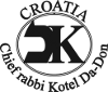 Jewish Community 'Bet Israel' of Croatia - Chief Rabbinate (Kashrut) kosher certification symbol