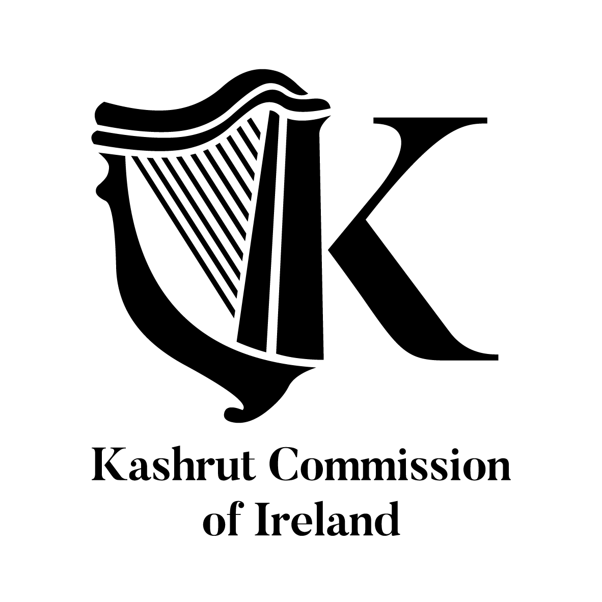 Kashrut Commission of Ireland (Office of the Chief Rabbi of Ireland / Dublin Hebrew Congregation) kosher certification symbol