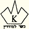 New England Kashruth Lemehadrin (Crown-K) kosher certification symbol