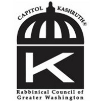 Rabbinical Council of Greater Washington (Capitol-K) kosher certification symbol